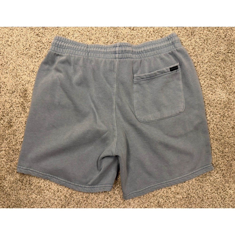 PacSun Sweat Shorts Small Blue Fleece Drawstring Casual Lounge Athletic Shorts - Picture 3 of 7